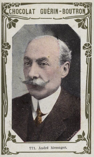 Andre Messager (kolorowe zdjęcie) autorstwa French School