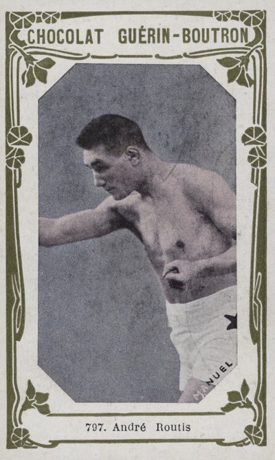 Andre Routis (kolorowe zdjęcie) autorstwa French School