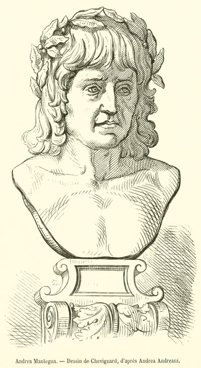 Andrea Mantegna (grawerunek) autorstwa French School
