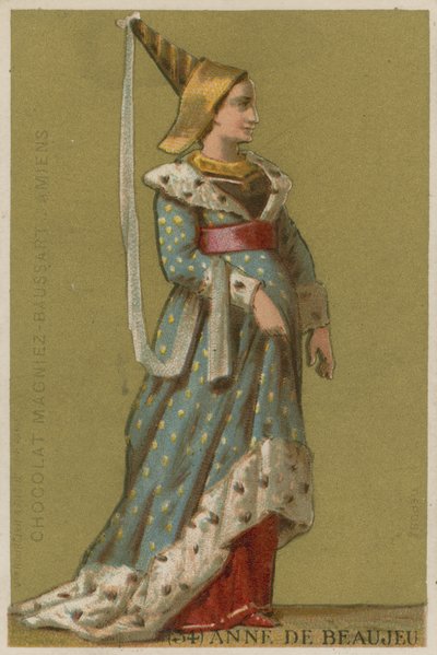 Anna z Beaujeu autorstwa French School