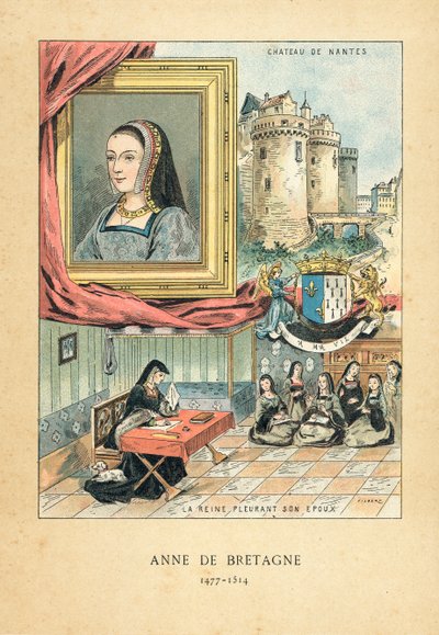 Anna z Bretanii autorstwa French School