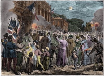 Aneksja Sabaudii i Nicei do Francji - 1860 Aneksja Nicei przez Francję autorstwa French School