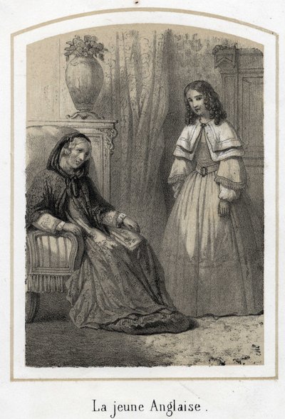 Anonimowy grawer z XIX wieku autorstwa French School