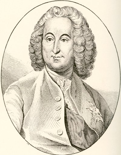 Antoine-Louis Rouillé, hrabia Jouy-en-Josas, 16891761. Francuski mąż stanu. Z Les Heures Libres opublikowanego w 1908 roku. autorstwa French School