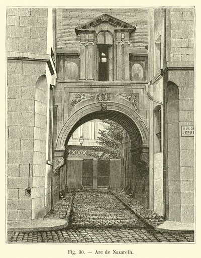 Łuk Nazaretu autorstwa French School