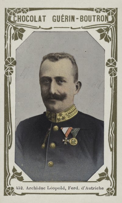 Arcyksiążę Leopold, Ferdinand dAutriche (kolorowe zdjęcie) autorstwa French School