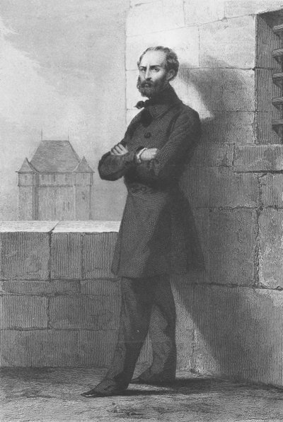 Armand Barbes, c.1848 (grawerowanie) autorstwa French School