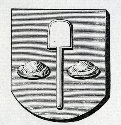 Ramiona Gildii Cukierniczej z Bordeaux autorstwa French School