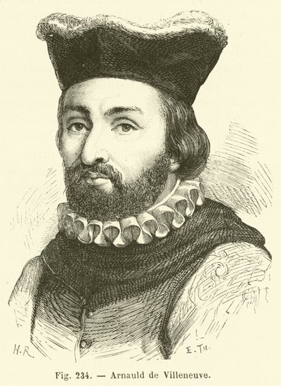 Arnauld de Villeneuve (grafika) autorstwa French School