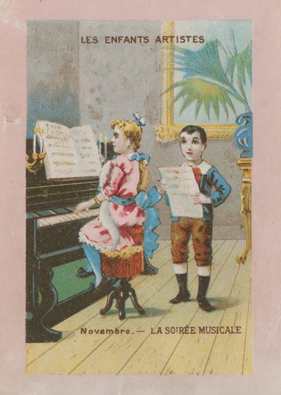 Artystyczne dzieci. Listopad; wieczorek muzyczny autorstwa French School