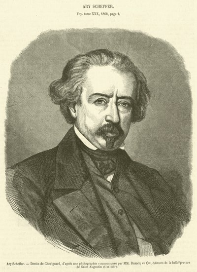 Ary Scheffer (grafika) autorstwa French School