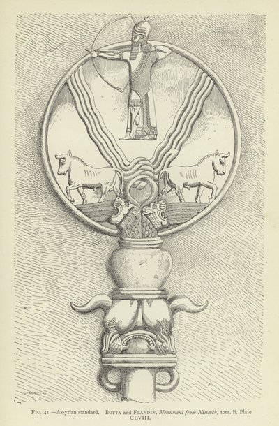 Asyryjski standard autorstwa French School