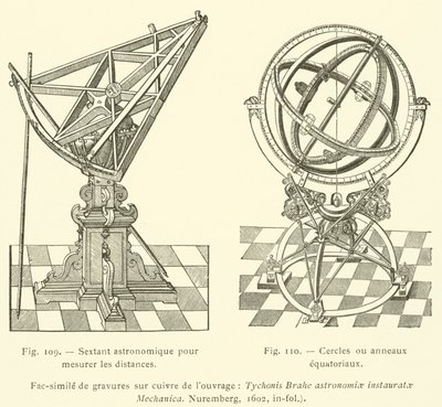 Instrumenty astronomiczne (grawerowanie) autorstwa French School
