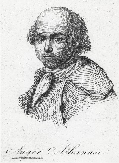 Athanase Auger (grawerowanie) autorstwa French School