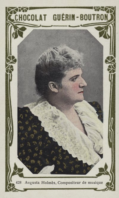 Augusta Holmes, kompozytorka (kolorowe zdjęcie) autorstwa French School