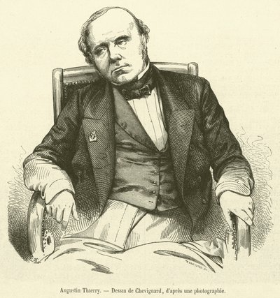 Augustin Thierry (grafika) autorstwa French School