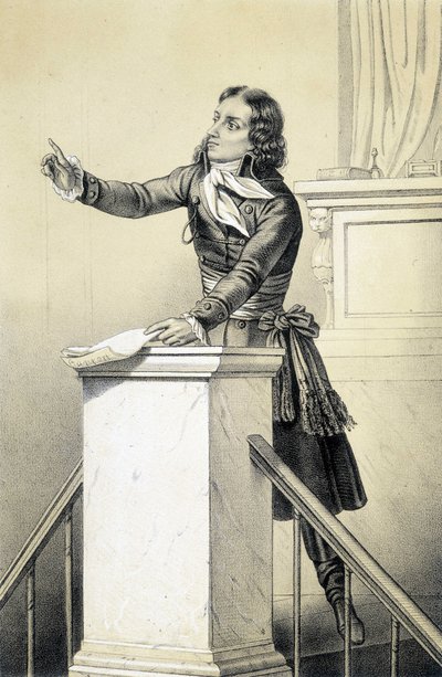 Barrère - w „”Galeria Historyczna Rewolucji Francuskiej”” Albert Maurin autorstwa French School