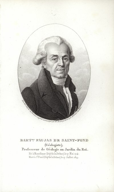 Bartłomiej Faujas z Saint-Fond autorstwa French School