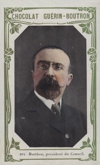 Barthou, prezydent du Conseil (kolorowe zdjęcie) autorstwa French School