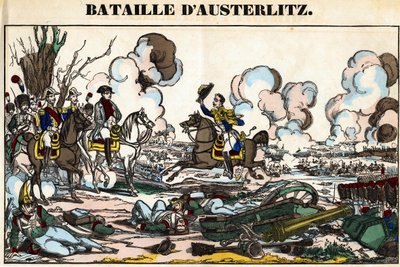 Bitwa pod Austerlitz 2 grudnia autorstwa French School