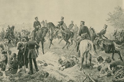 Bitwa pod Gravelotte, wojna francusko-pruska, 18 sierpnia 1870 r autorstwa French School