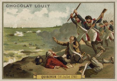 Bitwa pod Quiberon, francuskie wojny rewolucyjne, 16 lipca 1795 r autorstwa French School