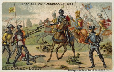 Bitwa pod Rosebecque (Roosebeke), Flandria, 1382 autorstwa French School