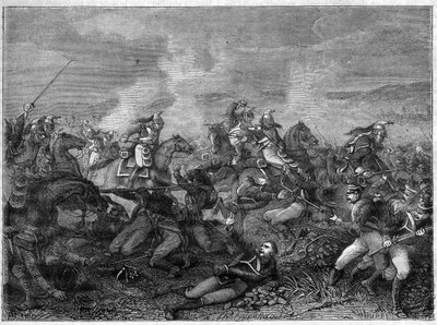 Bitwa pod Saint-Dizier, 27 stycznia 1814 (sojusznicze oddziały rosyjskie przeciwko francuskim dragonom gwardii) Bitwa pod Saint Dizier - piękna szarża smoków gwardii - Bitwa smoków gwardii przeciwko Rosjanom z Landskoi - w „Histoire de l