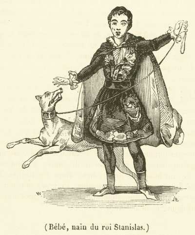 Dziecko, Nine du Roy Stanislas (Grawerowanie) autorstwa French School
