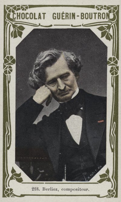 Berlioz, kompozytor (kolorowe zdjęcie) autorstwa French School