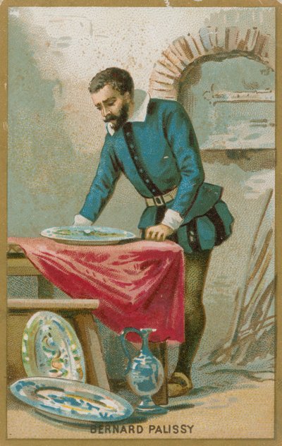 Bernard Palissy autorstwa French School