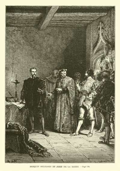 Berquin wydany przez Johna de la Barre autorstwa French School