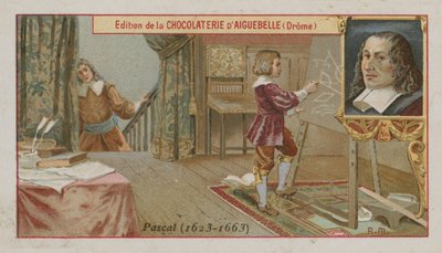 Blaise Pascal, francuski matematyk i fizyk autorstwa French School