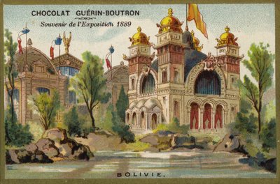 Boliwia (chromolitho) autorstwa French School