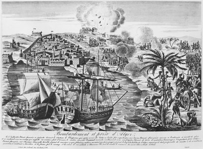 Bombardowanie i zdobycie Algieru 5 lipca 1830, 1830 autorstwa French School