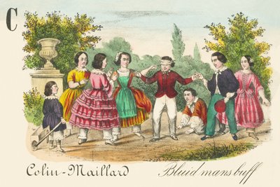 C: Colin-Maillard — Bluid Mans autorstwa French School