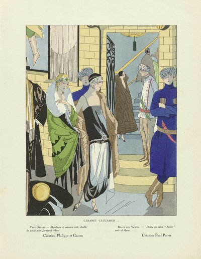 Cabaret Caucasien ..., od Art-Gout-Beaute, pub.1920