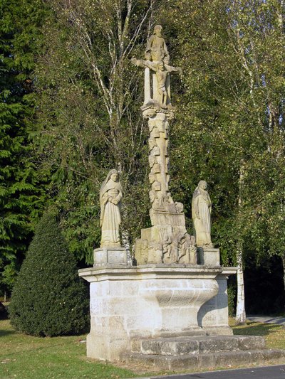 Kalwaria, wyrzeźbiona przez Cabedoche Freres, 1827 autorstwa French School