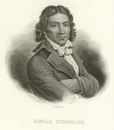Camille Desmoulins autorstwa French School