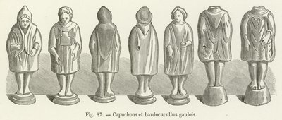 Kaptury galijskie i bardocucullus autorstwa French School