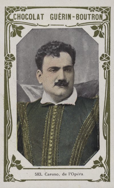 Caruso, de lOpera (kolorowe zdjęcie) autorstwa French School