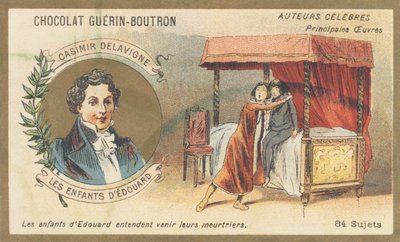 Casimir Delavigne (1793-1843), francuski poeta i dramaturg, autor „Les enfants d
