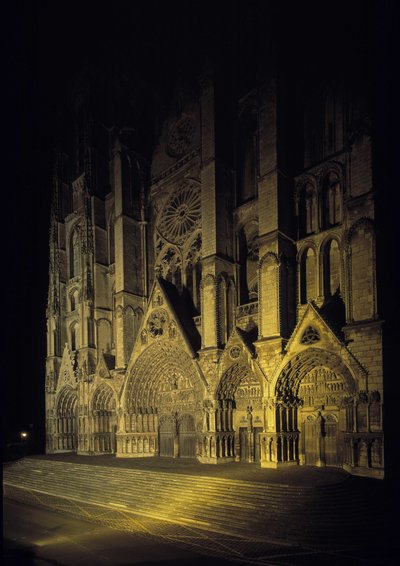 Katedra w Bourges autorstwa French School