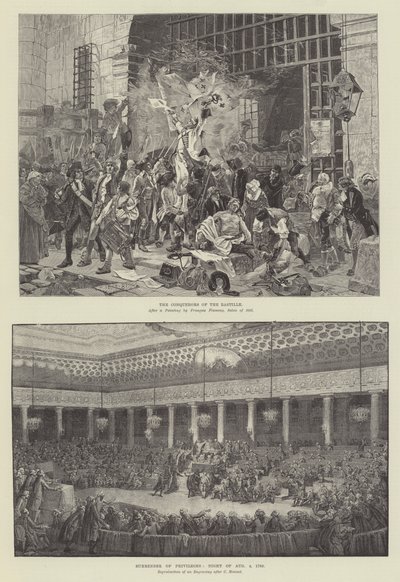 Stulecie Rewolucji Francuskiej (grafika) autorstwa French School