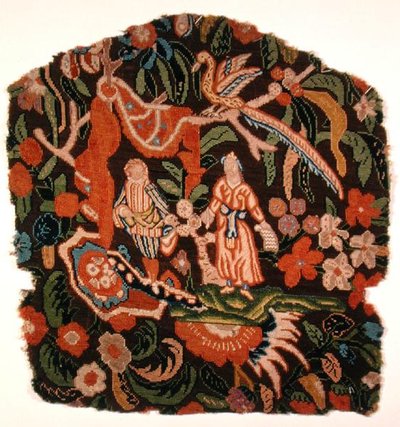 Oparcie krzesła (haft) autorstwa French School