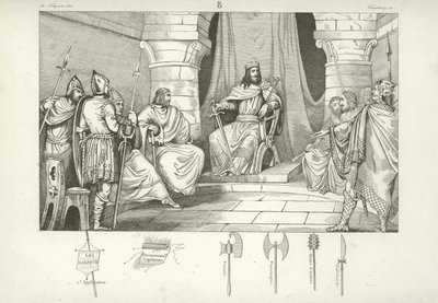 Charibert I, frankoński król Paryża autorstwa French School