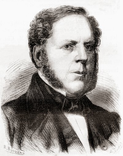 Charles Christofle, z Les Merveilles de la Science, wydana ok. 1870 (grafika) autorstwa French School