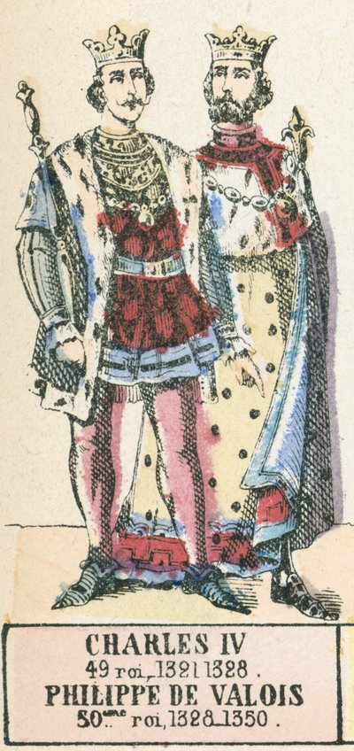 Karol IV, 49 roi autorstwa French School