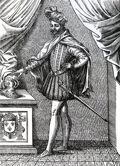 Karol IX (1550-74), król Francji, 1573 autorstwa French School