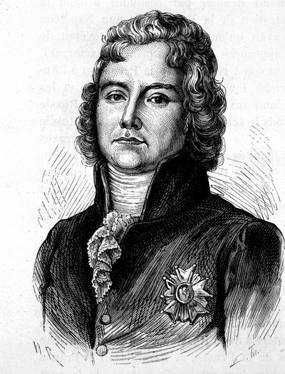 Charles Maurice de Talleyrand Périgord (1754-1838), francuski polityk - w „Historii Francji” Henri Martina autorstwa French School